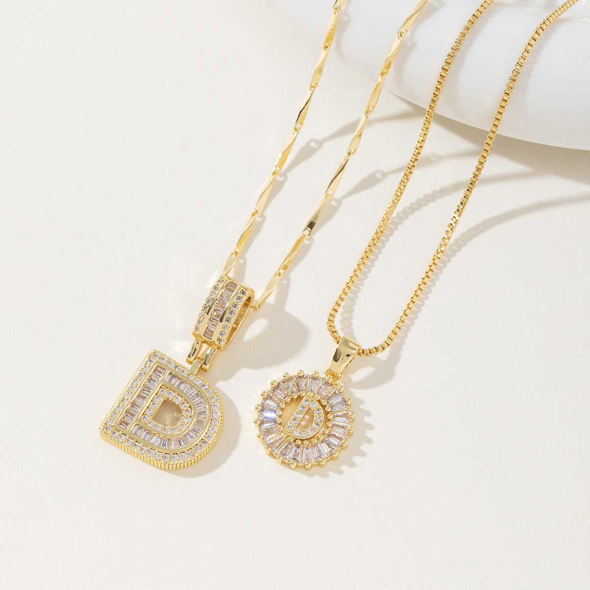 Collar de letras (Compre uno y llévese otro gratis)