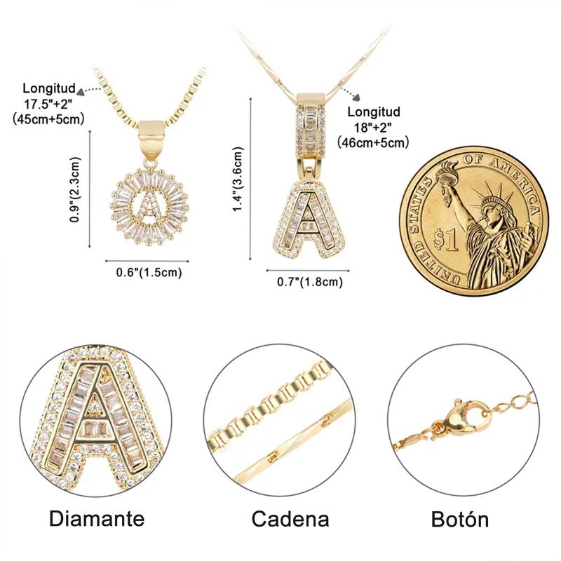 Collar de letras (Compre uno y llévese otro gratis)
