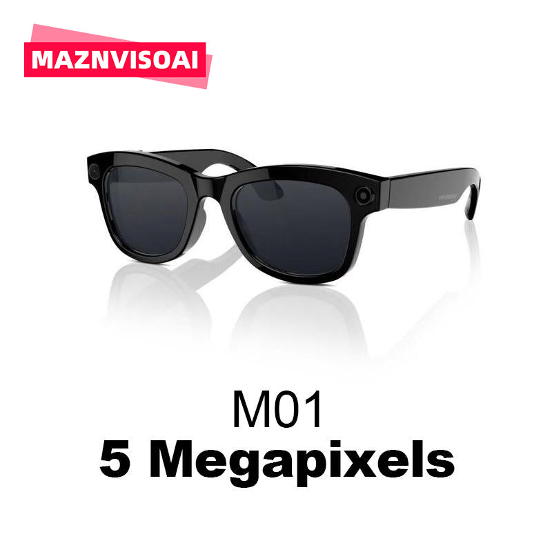 Gafas con cámara inteligente M01 | Vídeo HD | Sonido envolvente | Bloqueo de luz azul