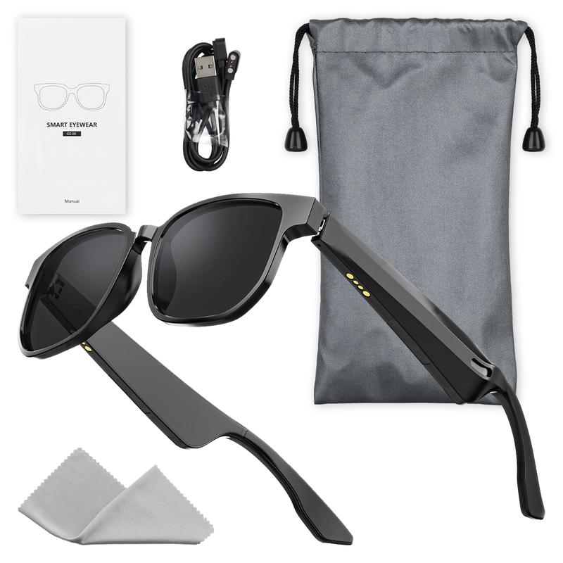 Maznviso C1 Sport Bluetooth Audio Sunglasses | Polarized UV400 | Clear Calls | Cycling & Outdoor