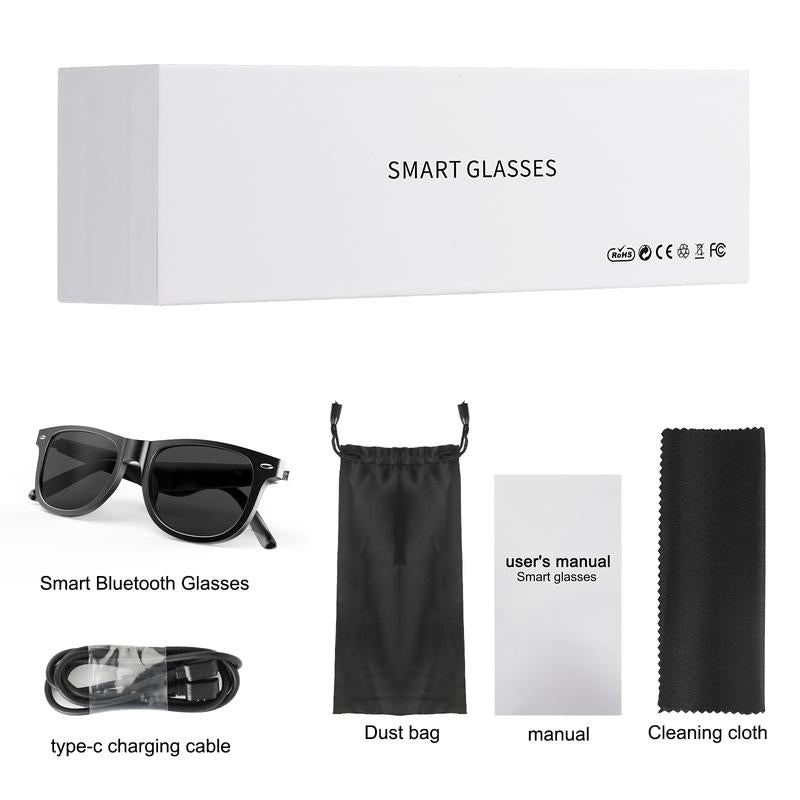 Maznviso C1 Sport Bluetooth Audio Sunglasses | Polarized UV400 | Clear Calls | Cycling & Outdoor