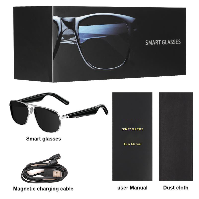 Maznviso C1 Sport Bluetooth Audio Sunglasses | Polarized UV400 | Clear Calls | Cycling & Outdoor