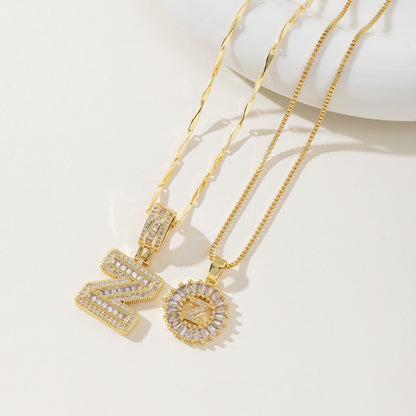 Collar de letras (Compre uno y llévese otro gratis)