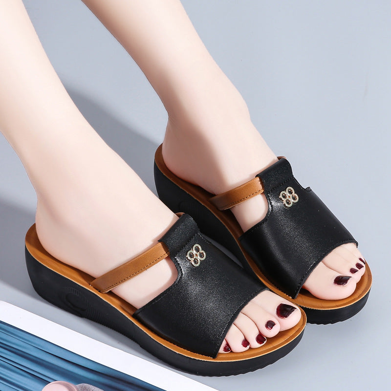 Sandalias clásicas de plataforma