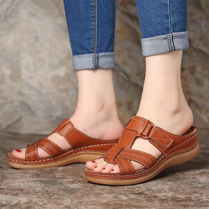 Sandalias de cuero