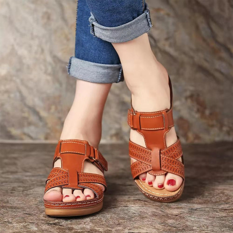 Sandalias de cuero