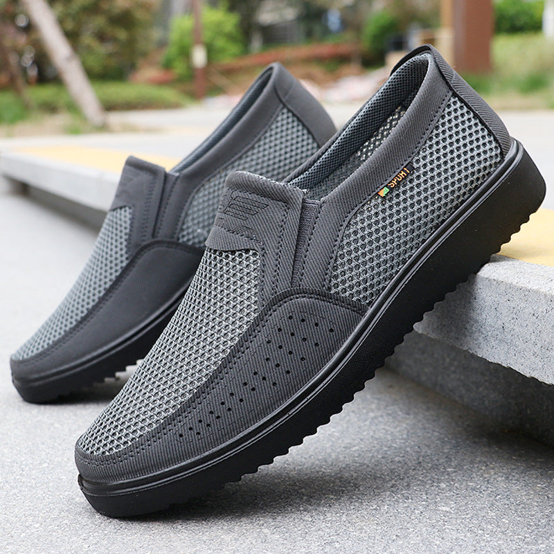 Zapatos de malla nuevos para hombre 2025