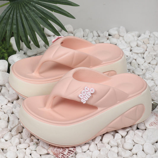 Chanclas de suela blanda para aumentar la altura