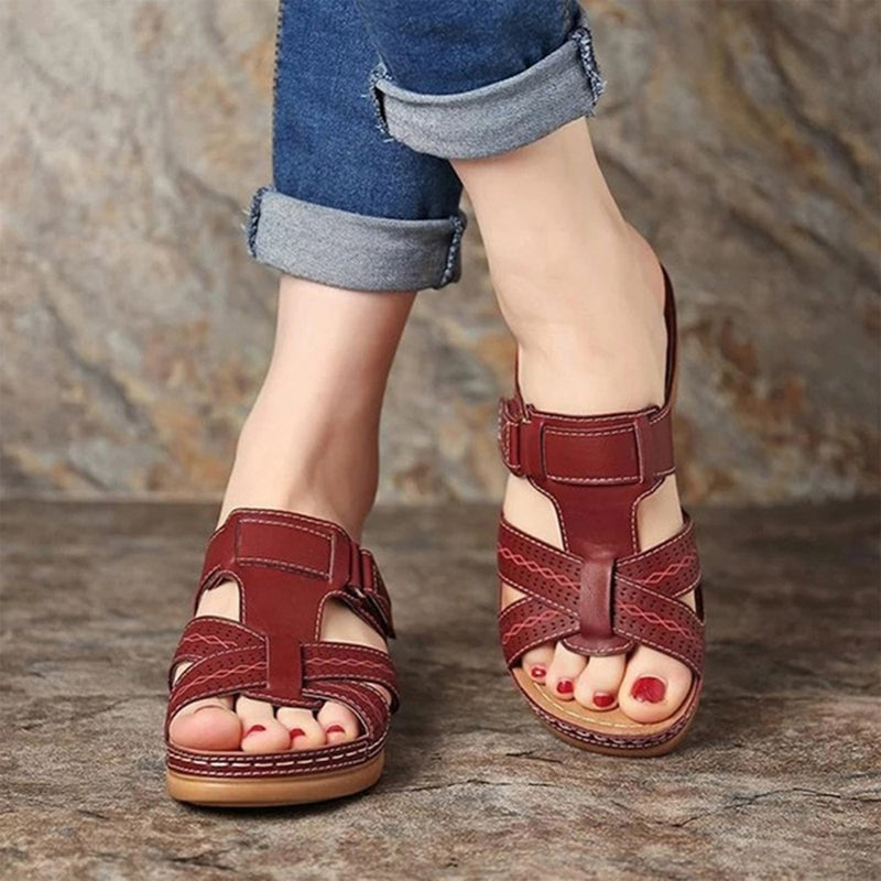 Sandalias de cuero