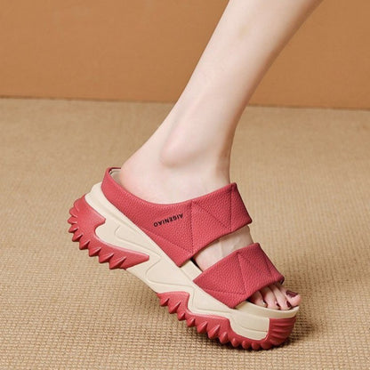 Sandalias de cuña casuales