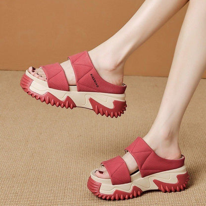 Sandalias de cuña casuales