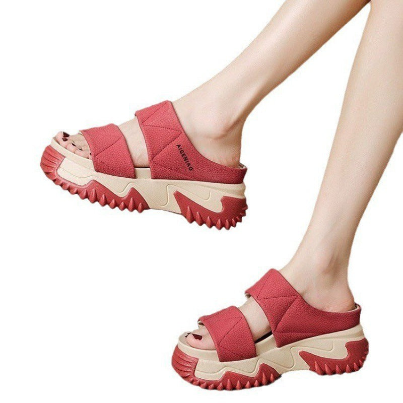 Sandalias de cuña casuales