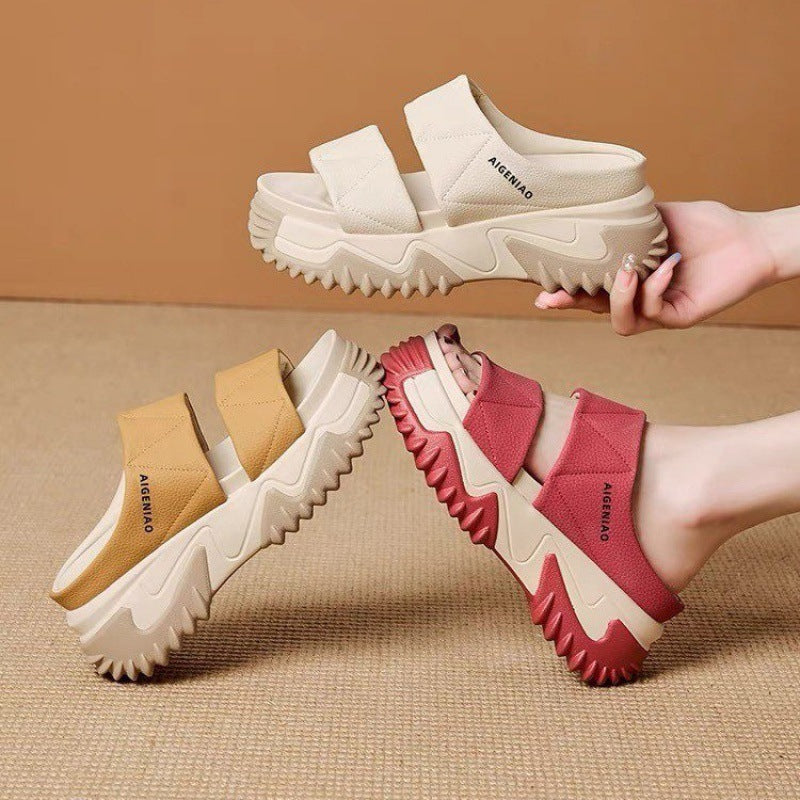 Sandalias de cuña casuales