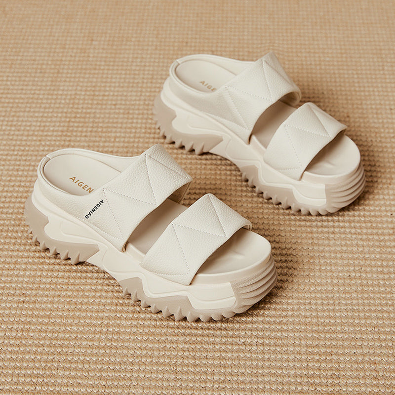 Sandalias de cuña casuales