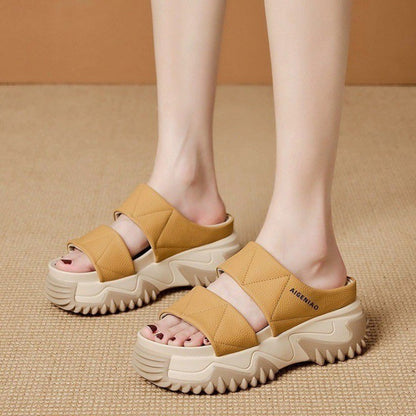 Sandalias de cuña casuales
