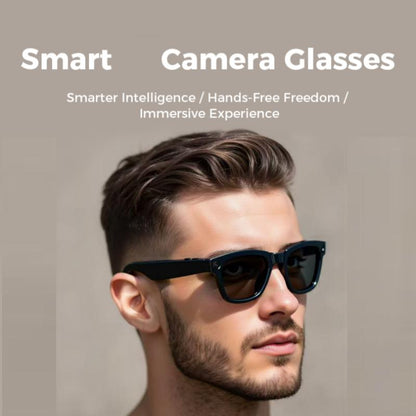 Gafas con cámara inteligente M01 | Vídeo HD | Sonido envolvente | Bloqueo de luz azul